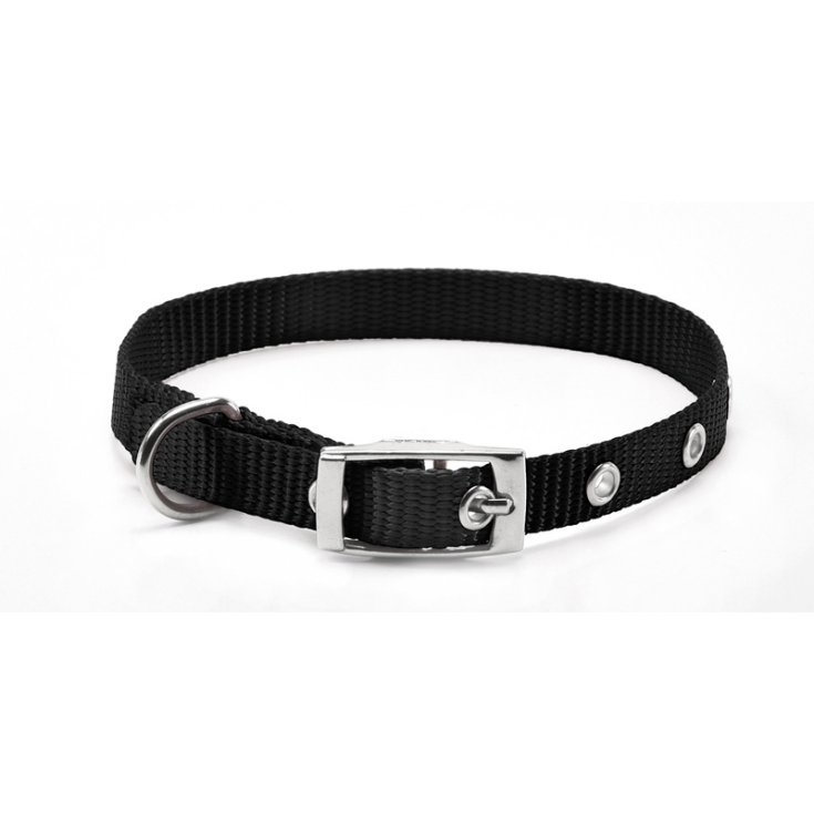 COLLIER EN NYLON RECORD AVEC BOUCLE NOIRE 1,5