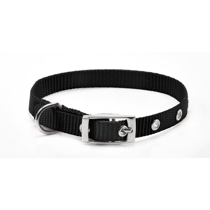 COLLIER EN NYLON RECORD AVEC BOUCLE NOIRE 1,5