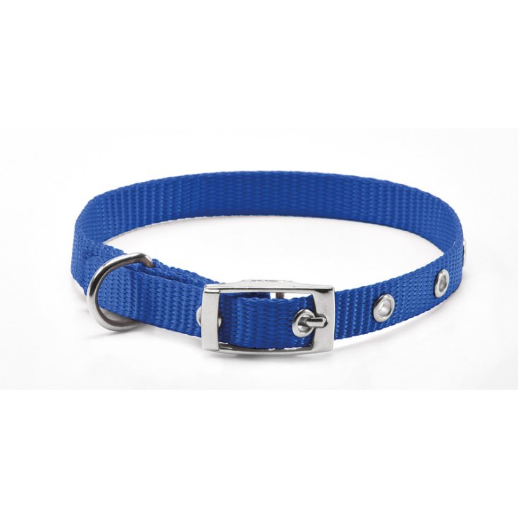 COLLIER EN NYLON RECORD AVEC BOUCLE BLEUE 2X40