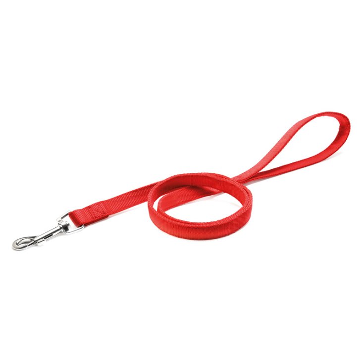 LAISSE NYLON DOUBLE RECORD ROUGE 1,6