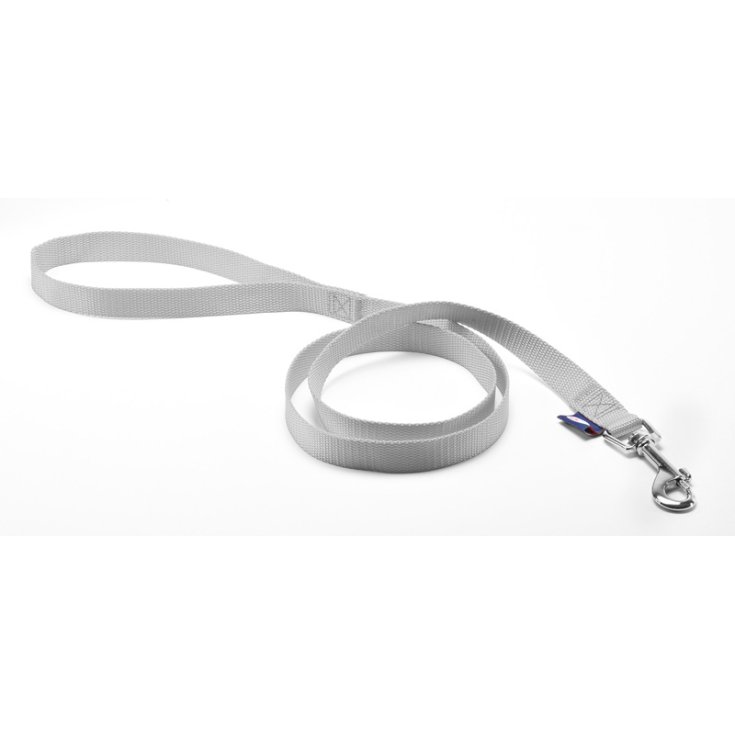 LAISSE NYLON GRIS RECORD 1,9X180 C