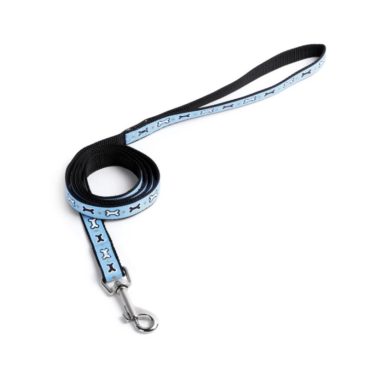 LAISSE EN NYLON BLEU CLAIR RECORD OSSICINI