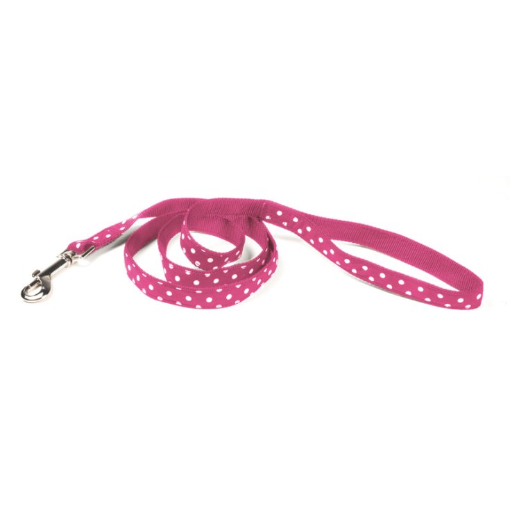 LAISSE EN NYLON ROSE RECORD POIS 1,9X12