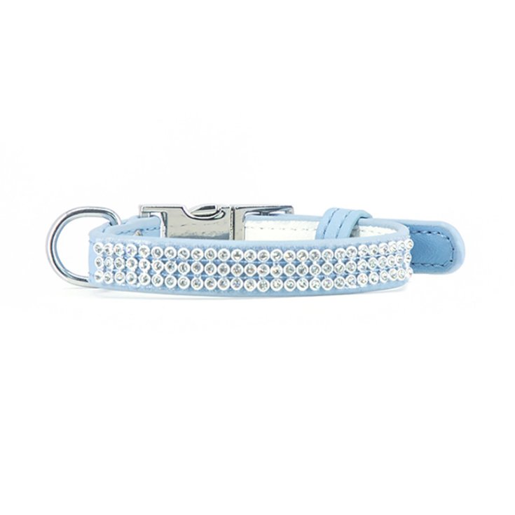 COLLIER RECORD PARIS EN CUIR AVEC S