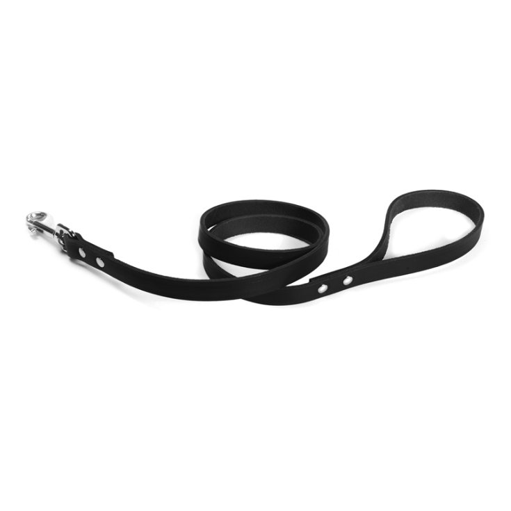 LAISSE RECORD CUIR NOIR 1,3X90 CM 7
