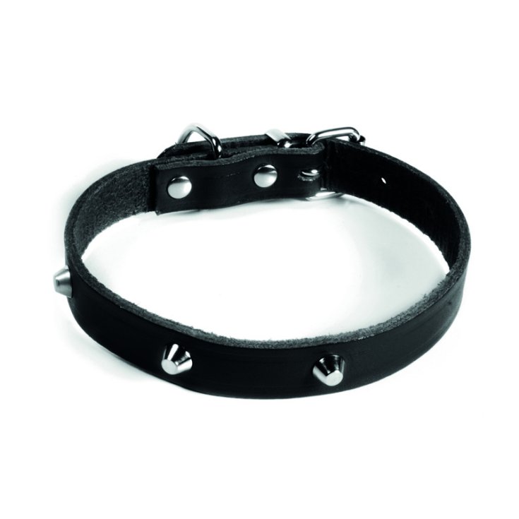 COLLIER RECORD AVEC CLOUS NOIR 4X65 CM