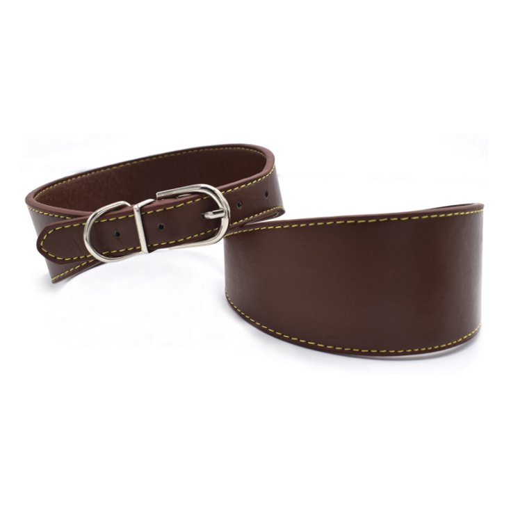 COLLIER EN CUIR ÉCOLOGIQUE RECORD SOLID MARR
