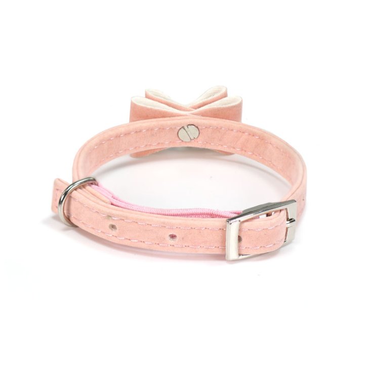 COLLIER POUR CHAT RECORD EN VELOURS AVEC NŒUD