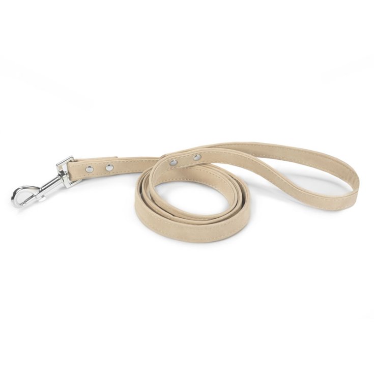LAISSE POUR CHIEN RECORD CUIRETTE BEIGE LAISSE POUR CHIEN RECORD CUIRETTE BEIGE