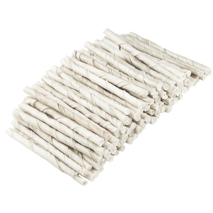 RECORD 100 ROULEAUX BLANCS 13 CM 550 G