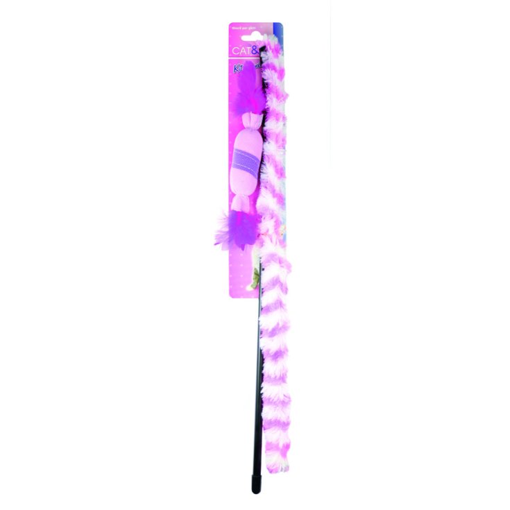CANNETTA ET RECORD DE BONBONS ROSE ET VIOLET