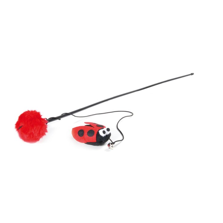 CAT&RINA STUZZICAT CHAT COCCINELLE ROUGE,