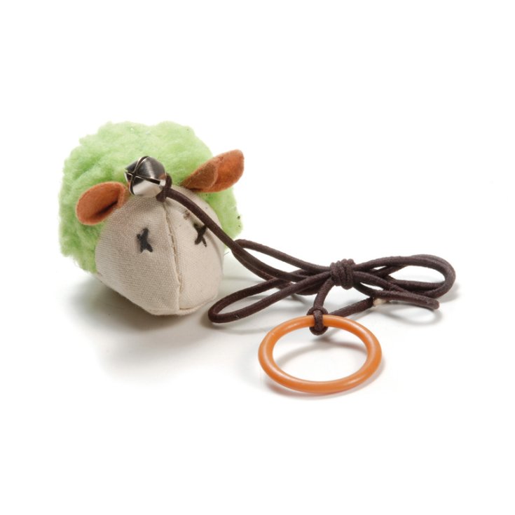 JEU DE CHAT CAT&RINA AVEC ÉLASTIQUE VERT