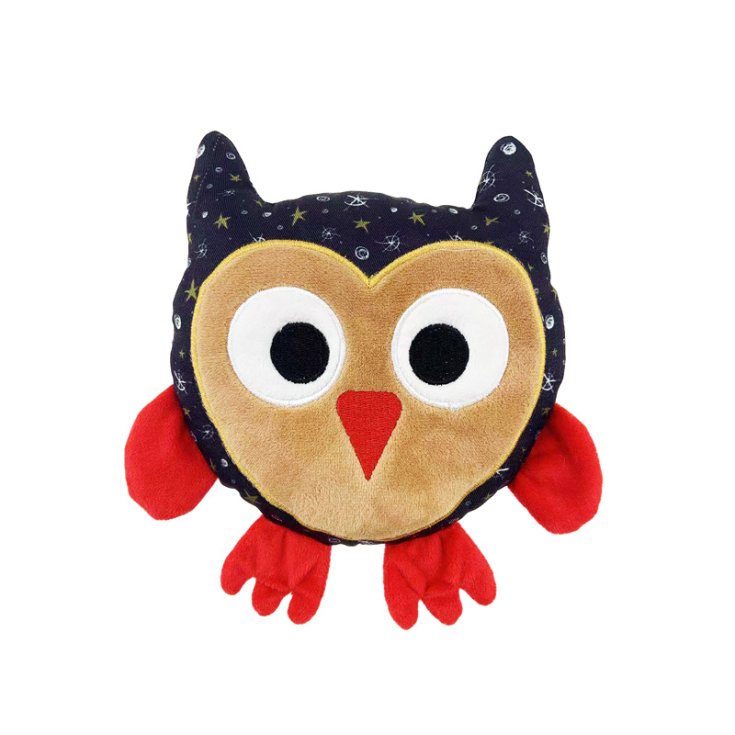 RECORD PELUCHE CHOUETTE 19X8X3CM