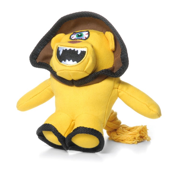 PELUCHE MONSTRE RECORD, LÉO 18 CM